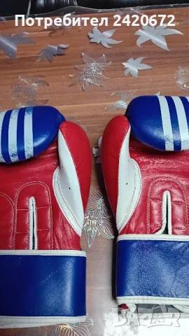Боксови  ръкавици  .ADIDAS, снимка 3 - Спортна екипировка - 48924833