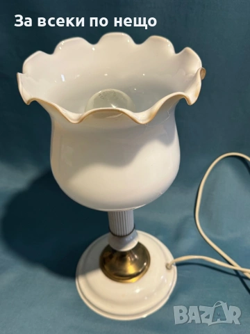 Стара нощна лампа , снимка 6 - Настолни лампи - 53290627