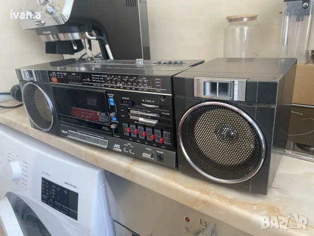 Касетофон Jvc PC-70, снимка 4 - Радиокасетофони, транзистори - 56313604