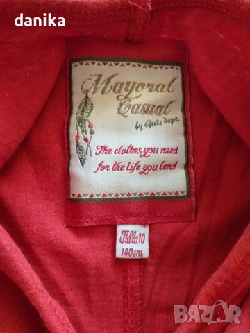 Дънково яке и блуза 134 / 140, снимка 5 - Детски якета и елеци - 42044891