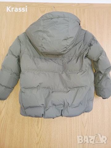 Zara зимно детско яке в зелено 116, снимка 6 - Детски якета и елеци - 52671419