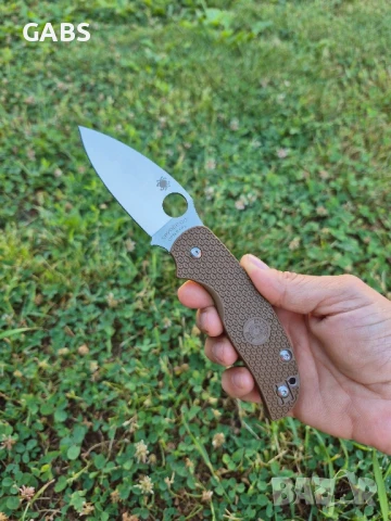 Сгъваем нож Spyderco Sage 5 C123,два цвята, снимка 7 - Ножове - 50798651