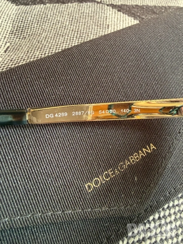 Dolce Gabbana DG 4269 .2887/8G, снимка 4 - Слънчеви и диоптрични очила - 53884391