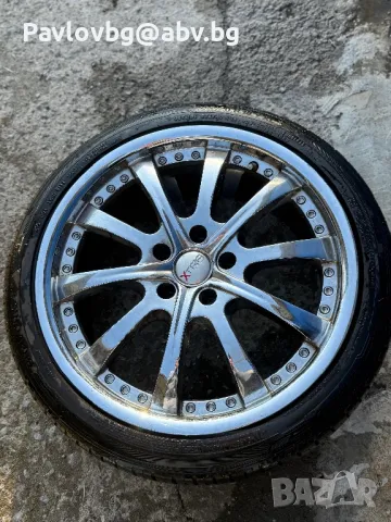 Джанти с гуми за Ауди 5/112/18, снимка 2 - Гуми и джанти - 50132442
