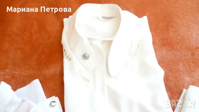 Дамски копринени блузи - 3  броя, снимка 3 - Ризи - 49227668