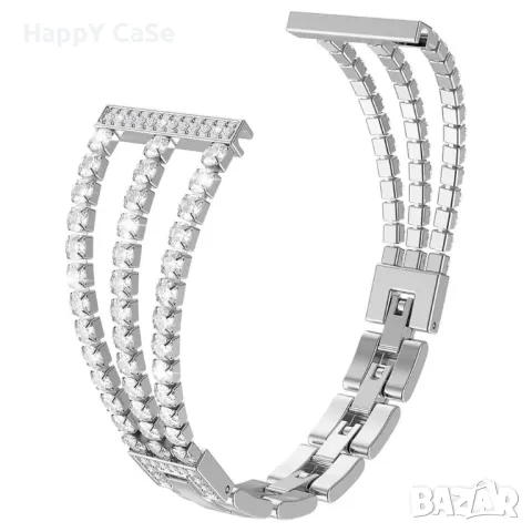 DIAMONDS LINKS Каишка верижка за Huawei Watch/Samsung/Apple iWatch/Xiaomi/Garmin/Amazfit, снимка 9 - Каишки за часовници - 49237829