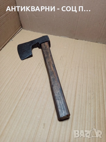 Соц Стара Ръчно Кована Масивна Брадва 1.700кг. НОМЕР 664., снимка 2 - Антикварни и старинни предмети - 53328897