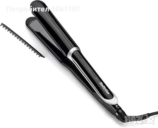 Преса за коса BaByliss ST397E Sleek Control Wide, Tourmaline-Ceramic, снимка 2 - Други - 50453739