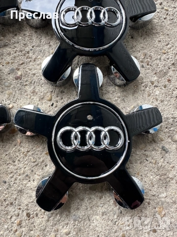 4 броя капачки за джанти за Audi, снимка 2 - Аксесоари и консумативи - 52042054