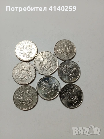 ОСТРОВ БАРБАДОС 1 ДОЛАР 1998 Г 25 ЦЕНТА 2008 Г , снимка 2 - Нумизматика и бонистика - 53183775