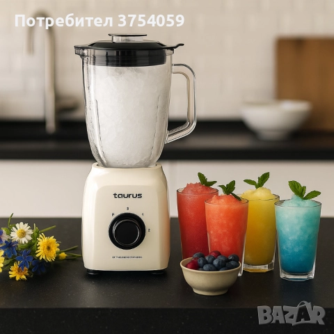 Кухненски блендер, Taurus Optima Vintage - 1500 Max., снимка 7 - Блендери - 52382025