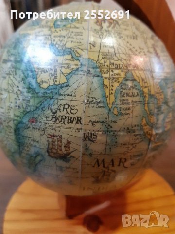 Глобус, снимка 6 - Антикварни и старинни предмети - 31457420