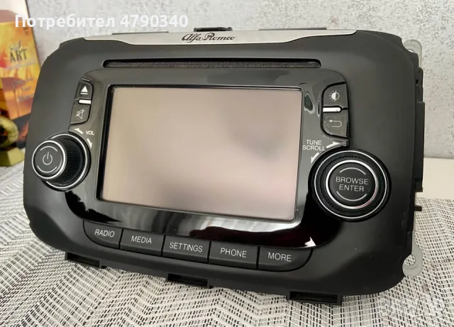 Радио Cd Медия За Alfa Romeo Giulietta FIAT 940