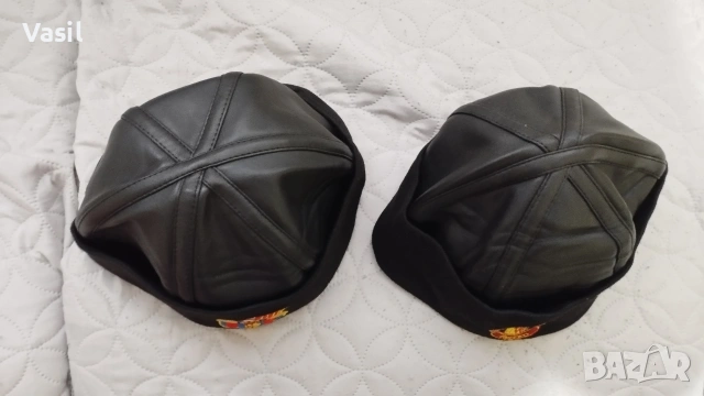 Кожена шапка Ман.Юнайтед, снимка 2 - Шапки - 53303642