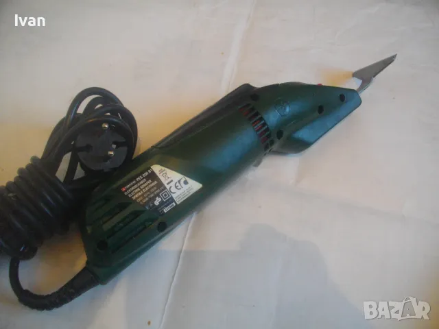 НЕМСКО ЕЛЕКТРИЧЕСКО ДЛЕТО 2011г. 200W Parkside PES200B1 Като ново От старото немско производство , снимка 8 - Други инструменти - 47943557