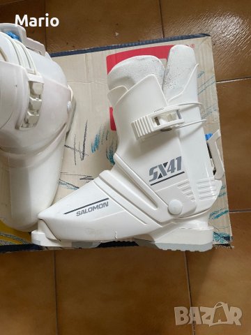Дамски ски обувки Salomon SX41 Lady Size White Blue, снимка 4 - Зимни спортове - 40398776