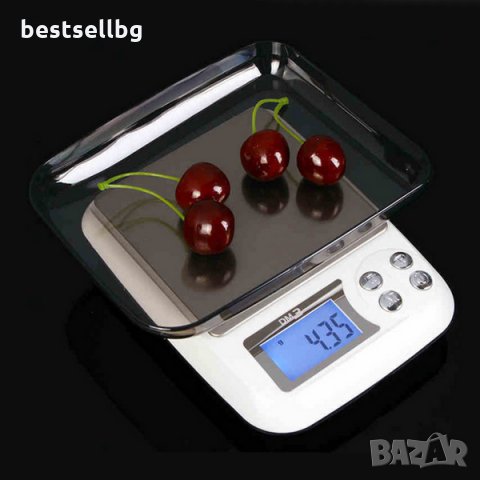 Кухненска точна бижутерска електронна везна за злато кафе 0.01 до 500г, снимка 7 - Електронни везни - 29094296
