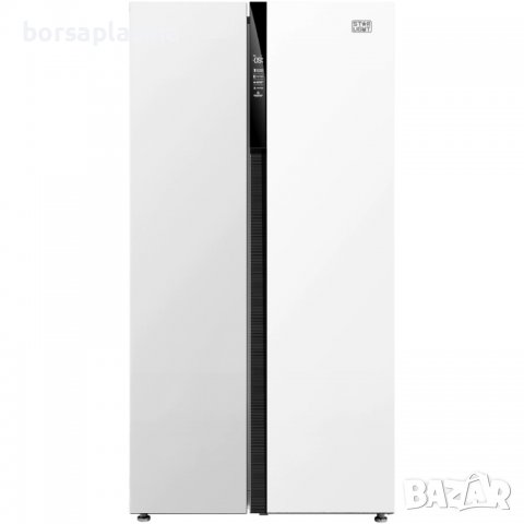 Хладилник Side by side Star-Light SSM-532FWH, 532 л, Клас A+, Дисплей, Total No frost, H 178cm, Бял, снимка 1 - Хладилници - 37601804
