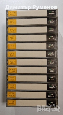 Аудио касети TDK SA90 със записи , снимка 6 - Аудио касети - 54032401