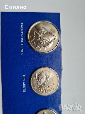 British Virgin Islands 1 c ,5 c,10 c,& 25 cents 1973 год. BUNC , снимка 2 - Нумизматика и бонистика - 34989494