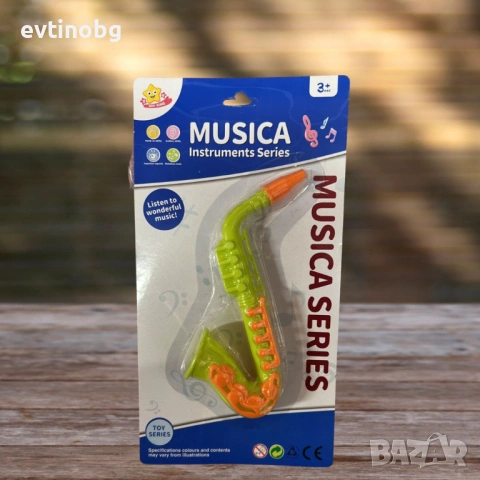 Детска играчка, саксофон, снимка 5 - Музикални играчки - 53921693