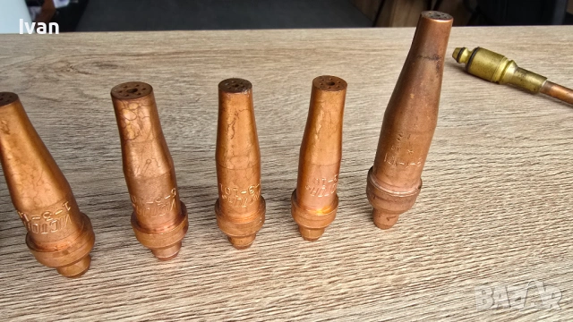 Комплект 6 бр. оригинални дюзи Victor 1-101 за рязане (Ацетилен), снимка 5 - Други инструменти - 53910517