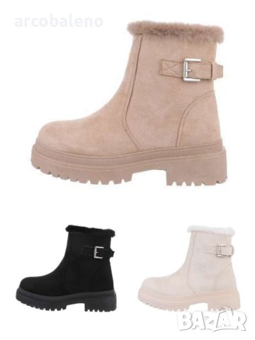 Зимни дамски боти, 3цвята