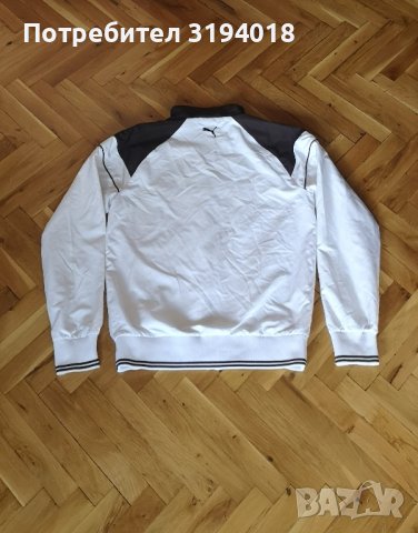 Оригинално мъжко шушляково яке Пума размер S-M , снимка 5 - Спортни дрехи, екипи - 42125241