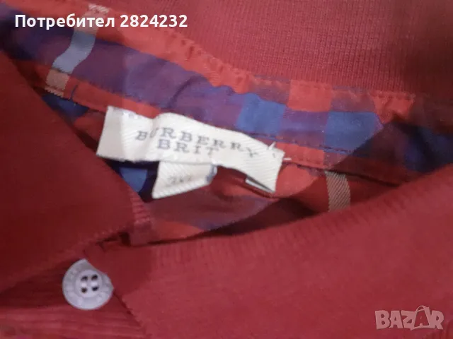 Мъжка блуза на BURBERRY , снимка 3 - Блузи - 47511042