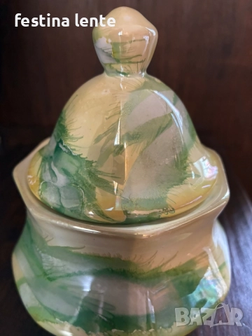 Порцеланова захарница, снимка 2 - Други - 52509713