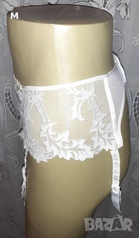 Бял жартиерен колан 5, снимка 2 - Бельо - 34275577