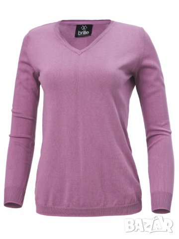 BRILLE Пуловер V-образно деколте , снимка 2 - Блузи с дълъг ръкав и пуловери - 35172160