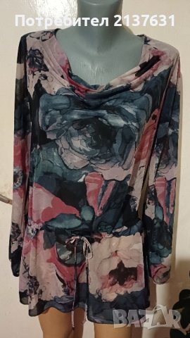 ДАМСКА БЛУЗА Размер М  / L , снимка 3 - Блузи с дълъг ръкав и пуловери - 44219379