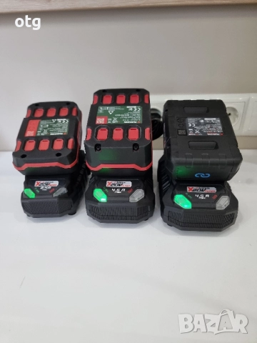 Батерия + зарядно Parkside X20 20v Bluetooth, снимка 3 - Други инструменти - 52073426