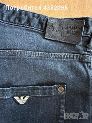 Оригинални дънки AJ ARMANI JEANS - мъжки, снимка 2 - Дънки - 53350787