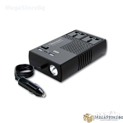 Преобразувател на напрежение от 12V/24V на 220V - 1664, снимка 2 - Аксесоари и консумативи - 50527320