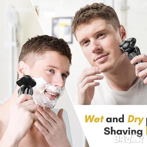 Нова 3 в 1 Електрическа самобръсначка тример за мъже акумулаторна безжична Подарък, снимка 7 - Тримери - 42311479