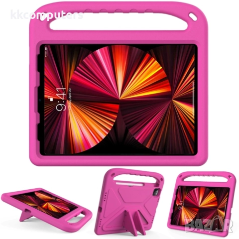 iPad Pro 11 2022 / 2021/2020/2018 / iPad Air 2020 / Air 2022 10.9 EVA Удароустойчив Калъф с Удобна Д, снимка 5 - Калъфи, кейсове - 52674106