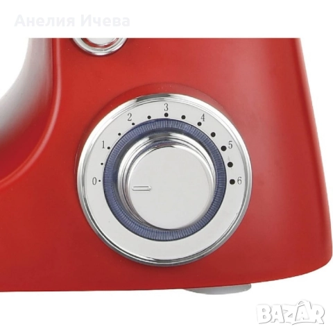 Многофункционален планетарен миксер с иноксова купа Royalty 5.5 л, снимка 7 - Миксери - 51696110