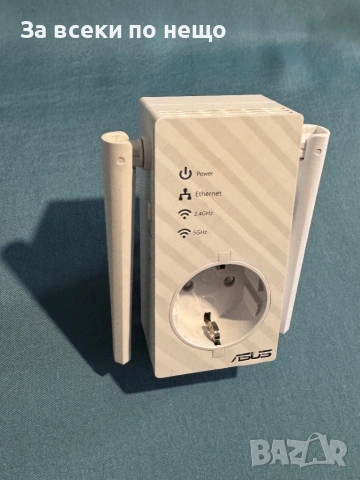 Безжичен Range Extender ASUS RP-AC53,AC750 wall-plug, Двубандов , номер: ASUS-RP-AC53 2 антени Wi-FI, снимка 3 - Други - 53242221