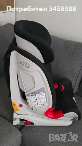 Столче за кола Britax Römer ADVANSAFIX III Cosmos Black, снимка 12 - Столчета за кола и колело - 54175087