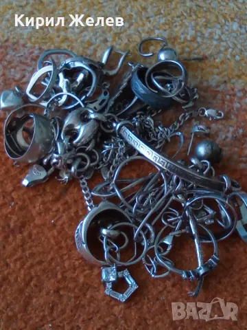 100 грама сребърни накити за поправка за реставрация за части или за материал 50623