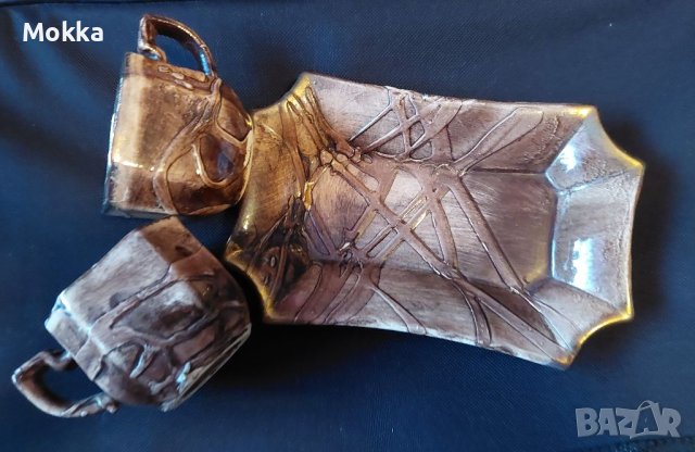 Комплект декоративни чашки за кафе, снимка 3 - Чаши - 40692281