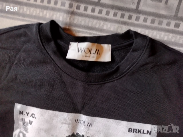 Мъжки суитшърт Wolm, снимка 3 - Блузи - 50731615