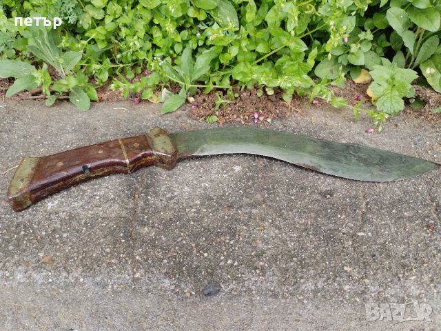 Стар нож тип Кукри, снимка 8 - Антикварни и старинни предмети - 40374421