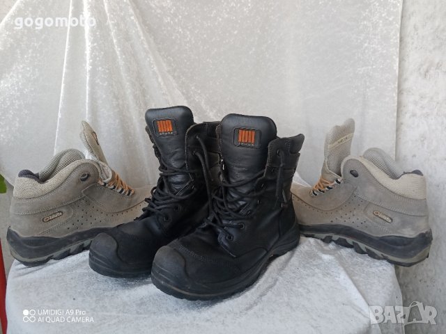 кубинки работни Ergos® Montana 3 Black Leather Composite Safety BOOTS ,100% естествена кожа, снимка 17 - Други - 42758014