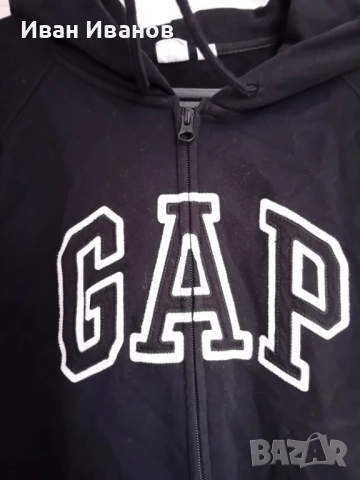 Оригинално горнище с качулка GAP, снимка 8 - Спортни дрехи, екипи - 51745752
