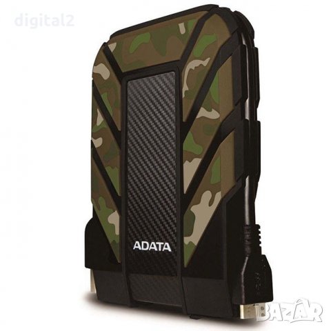 Външен диск удароустойчив EXT 1TB ADATA 710M USB3.1 черен или камофлаж , снимка 10 - Твърди дискове - 32057576