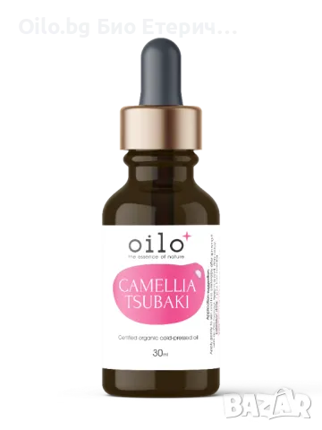 Oilo БИО Етерични масла - Японска камелия Oilo Bio Japanese Camellia Oil 30 мл