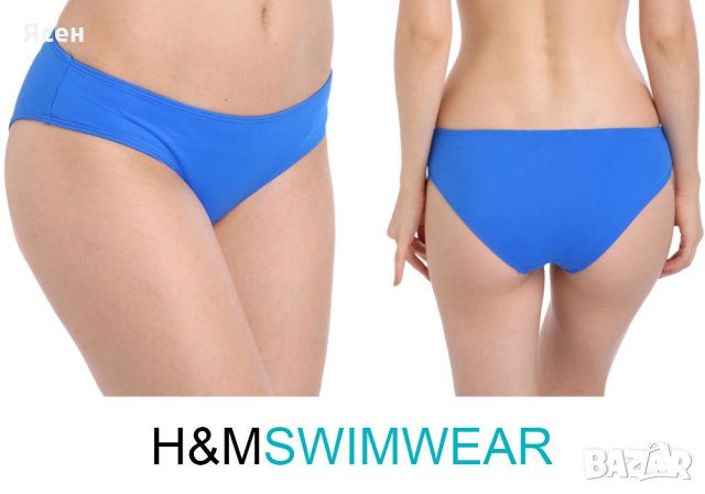 Сини бански бикини долнище / монокини H&M Swimwear